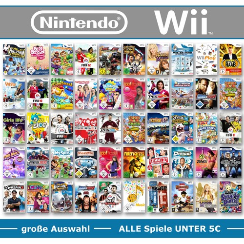 Nintendo wii spiele wahl - wii, spiele-wahl
